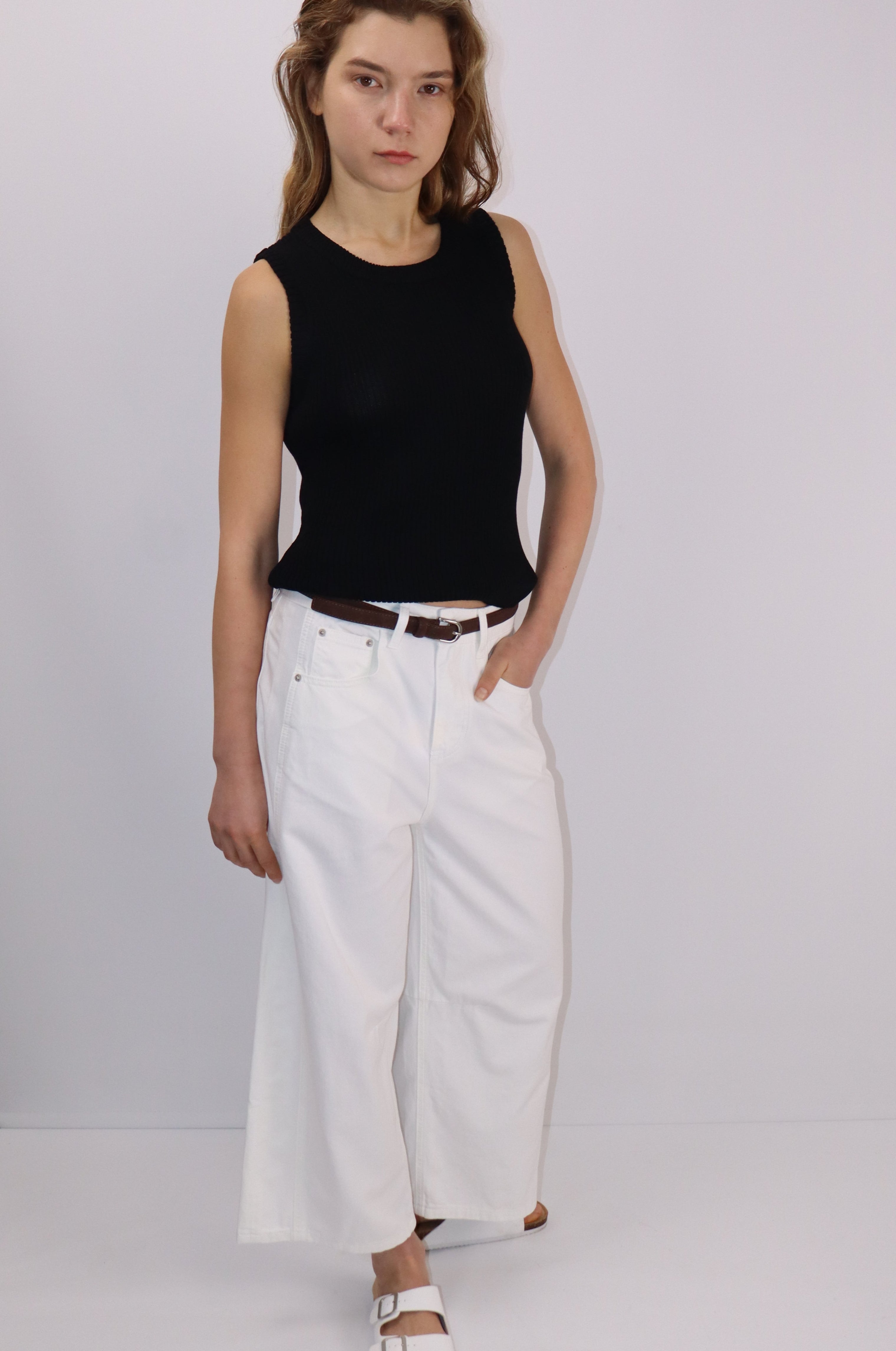 Amba Cropped Denim Jeans