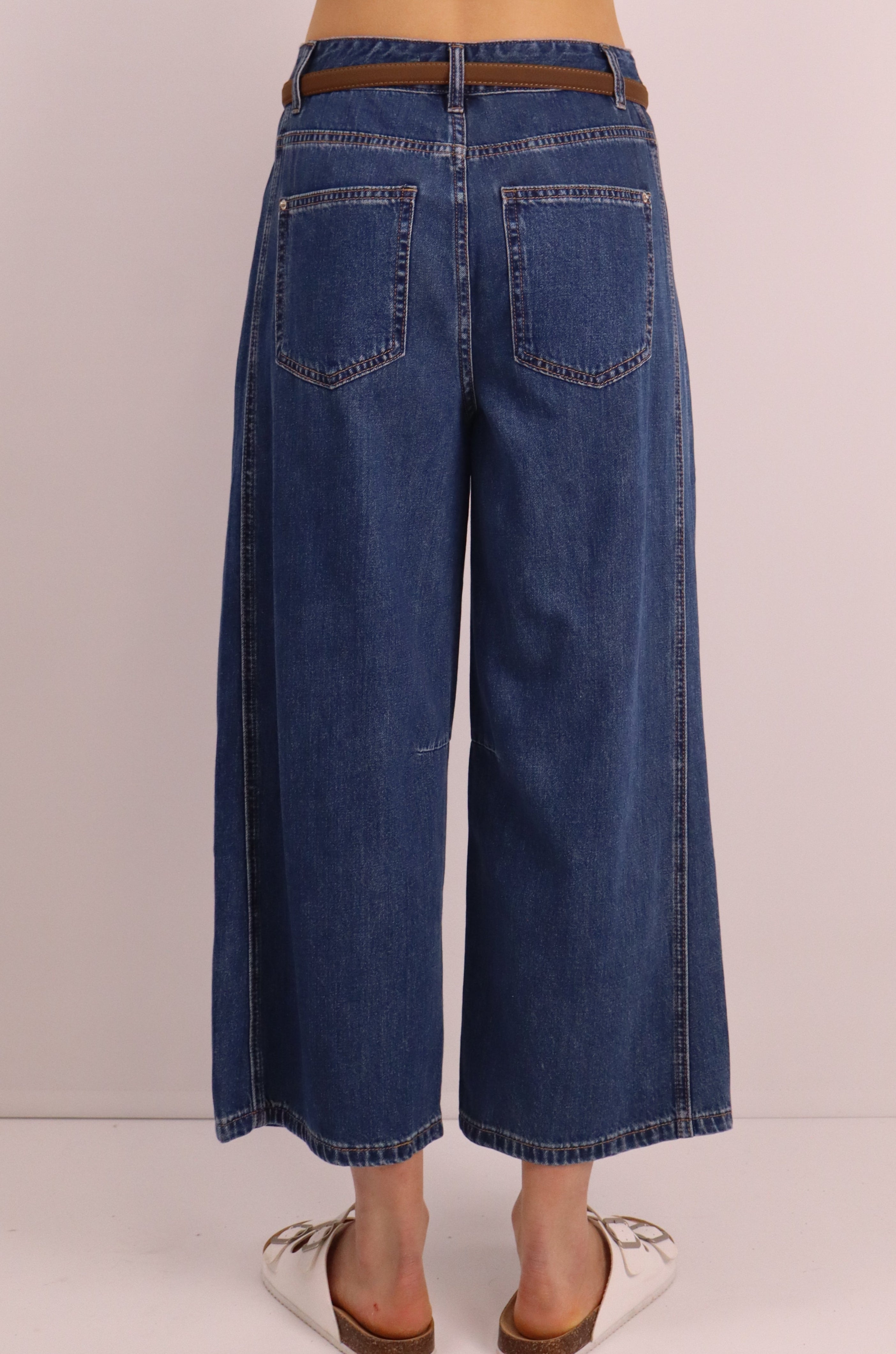 Amba Cropped Denim Jeans