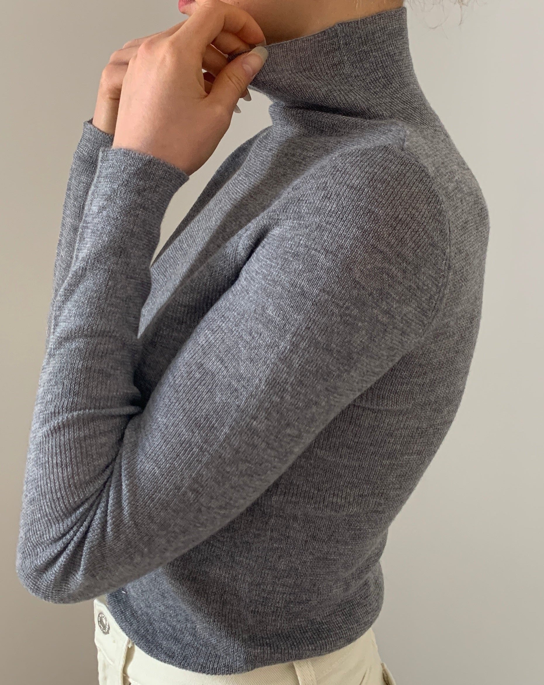 sparkle wool blended knit wear