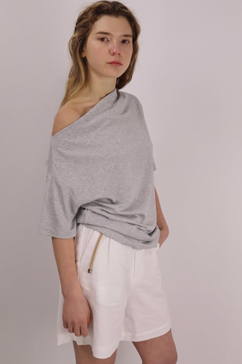 Ally Off-Shoulder Top|Black