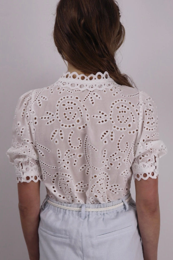 Eyelet Lace Top