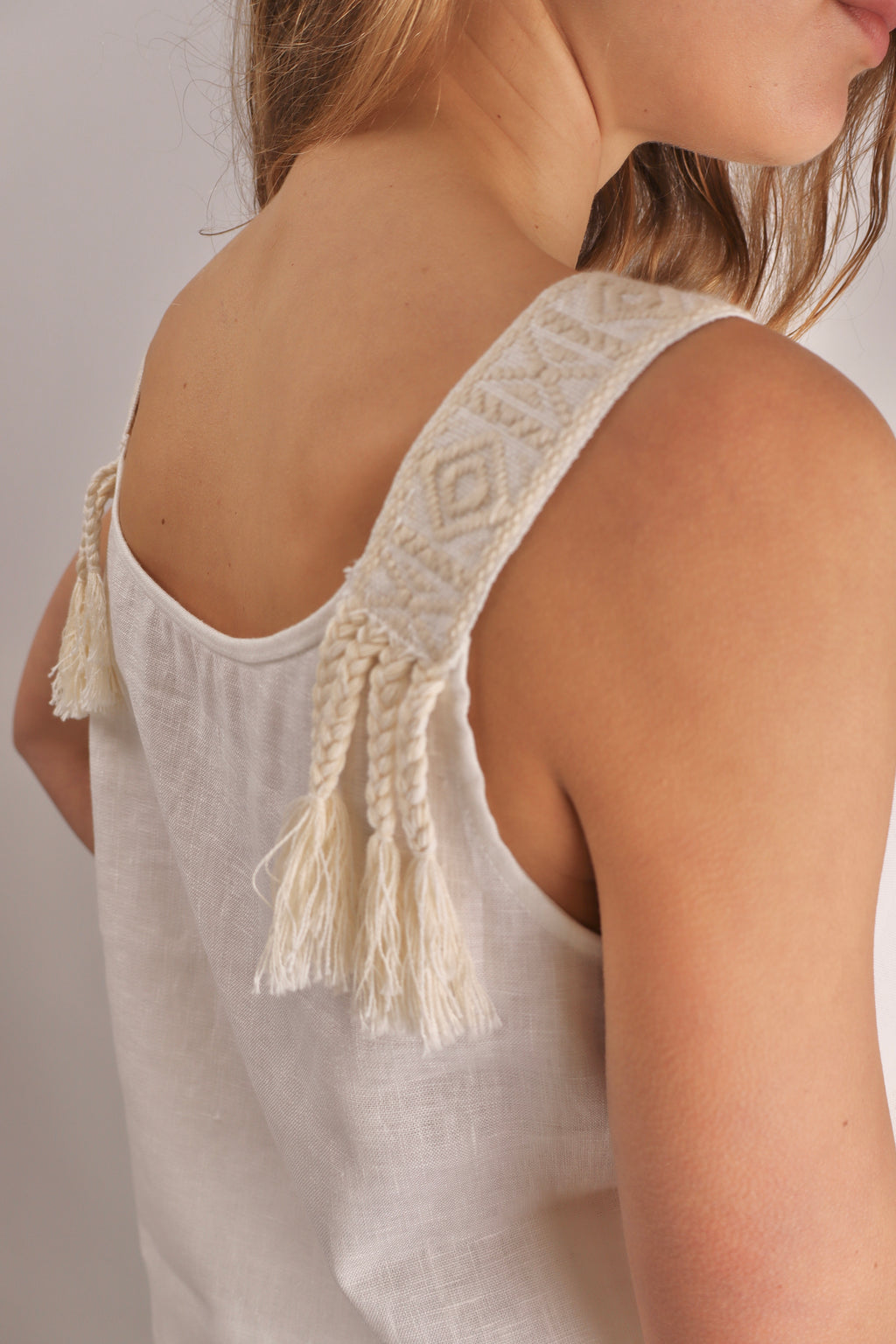 Seaside Breeze Linen Top|Linen