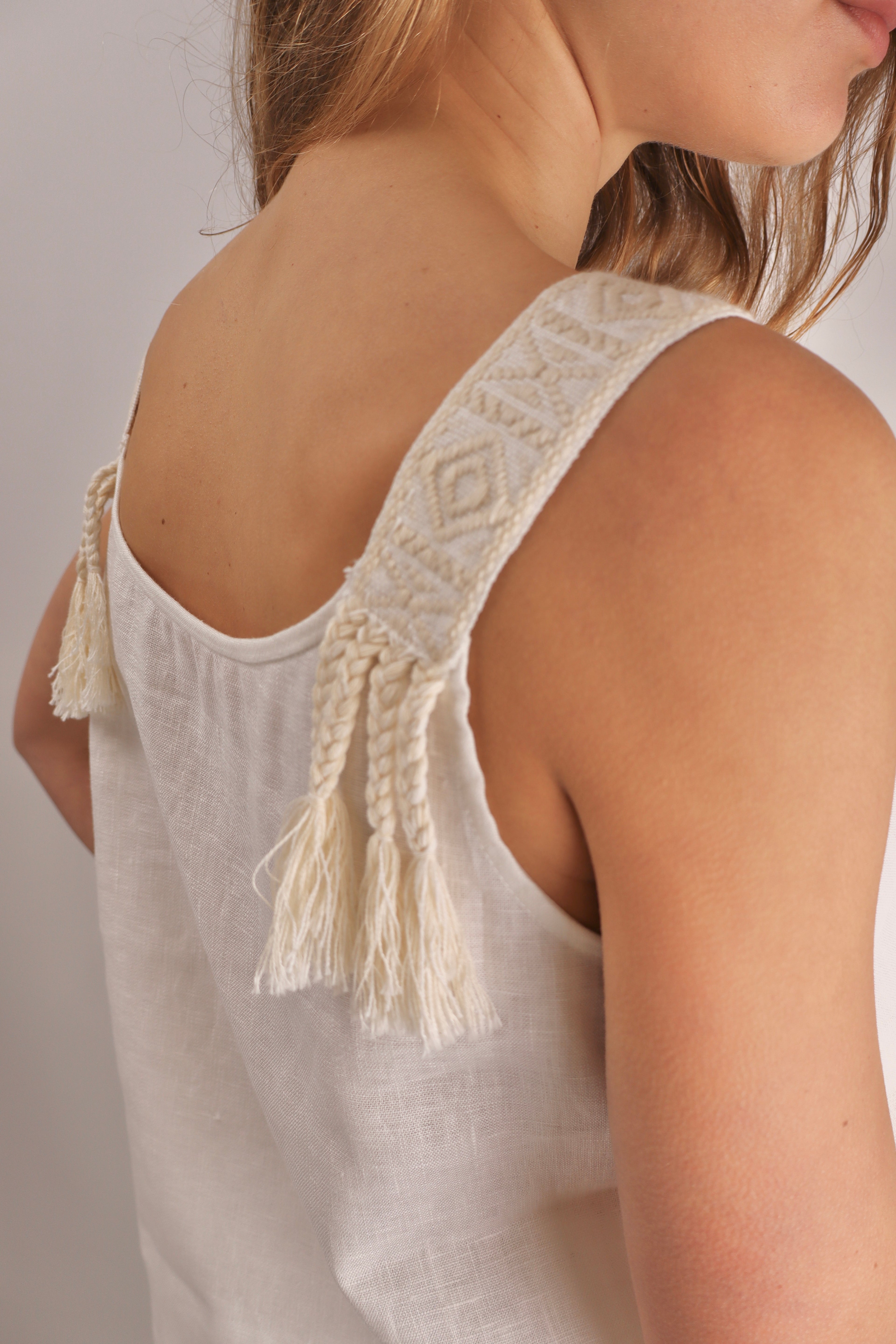 Seaside Breeze Linen Top|Linen