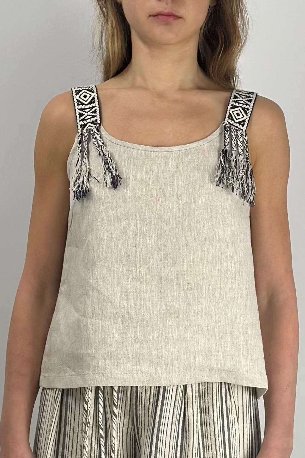 Seaside Breeze Linen Top|Linen