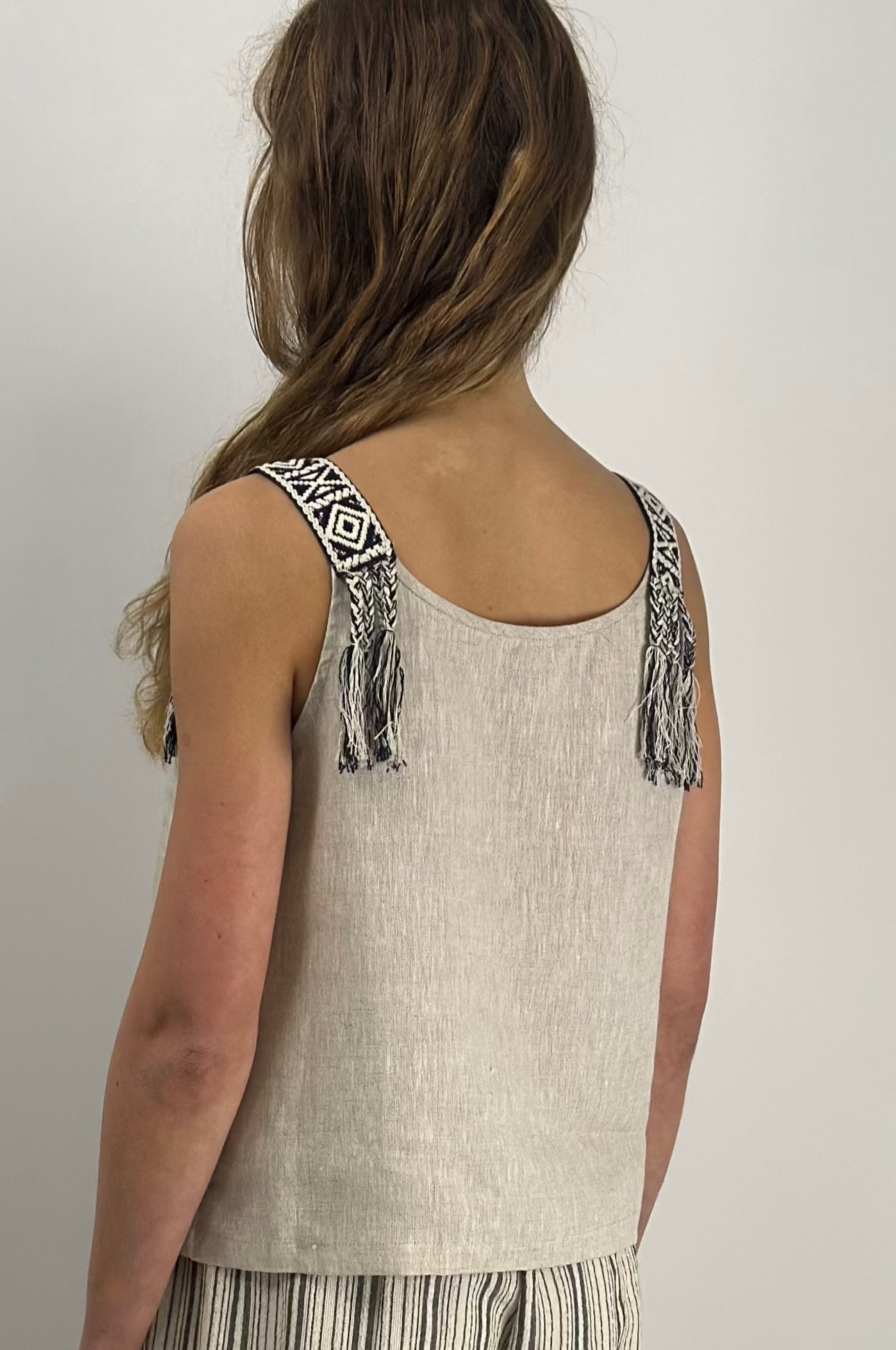 Seaside Breeze Linen Top|Linen