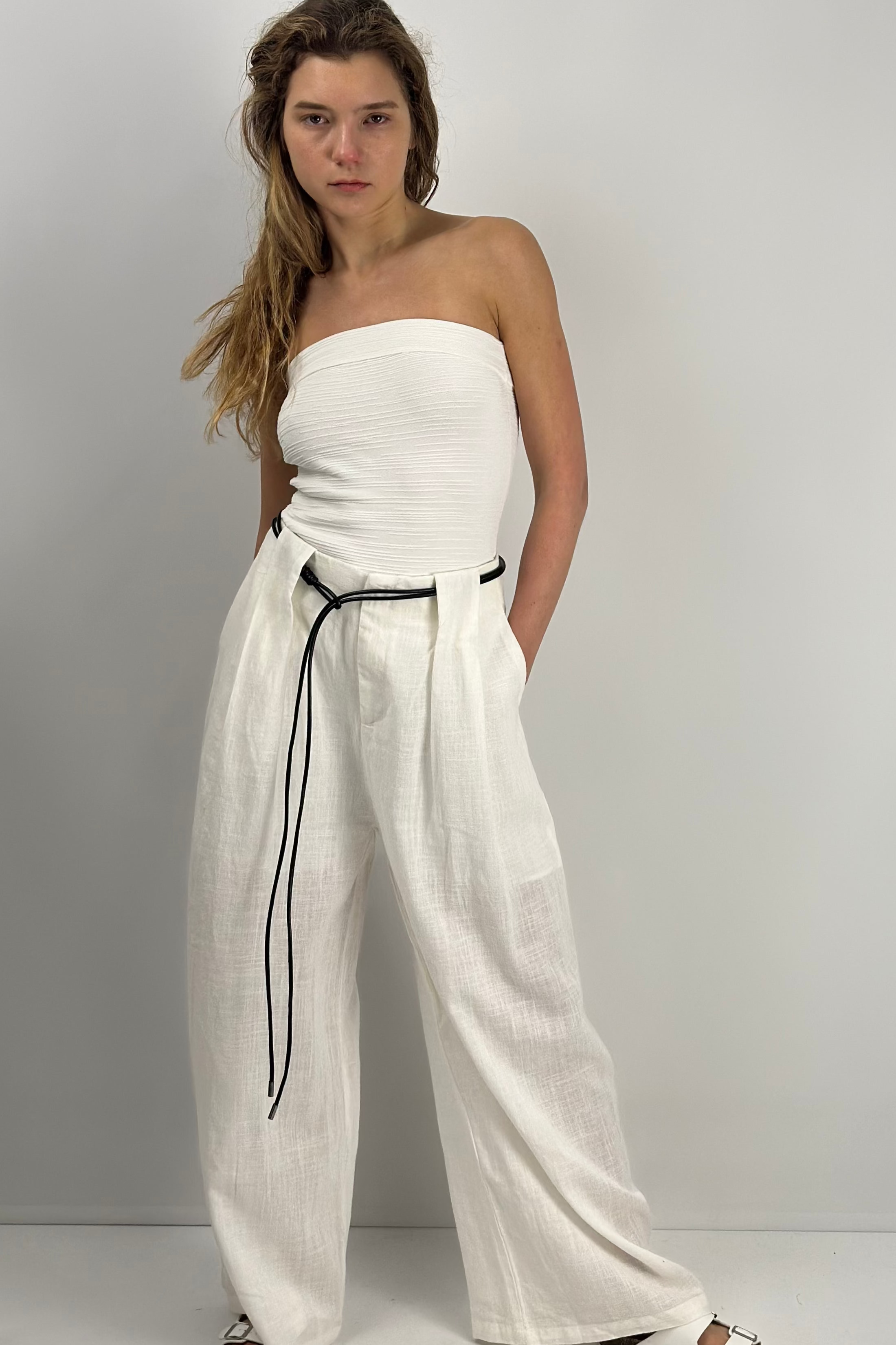 strapless tube top