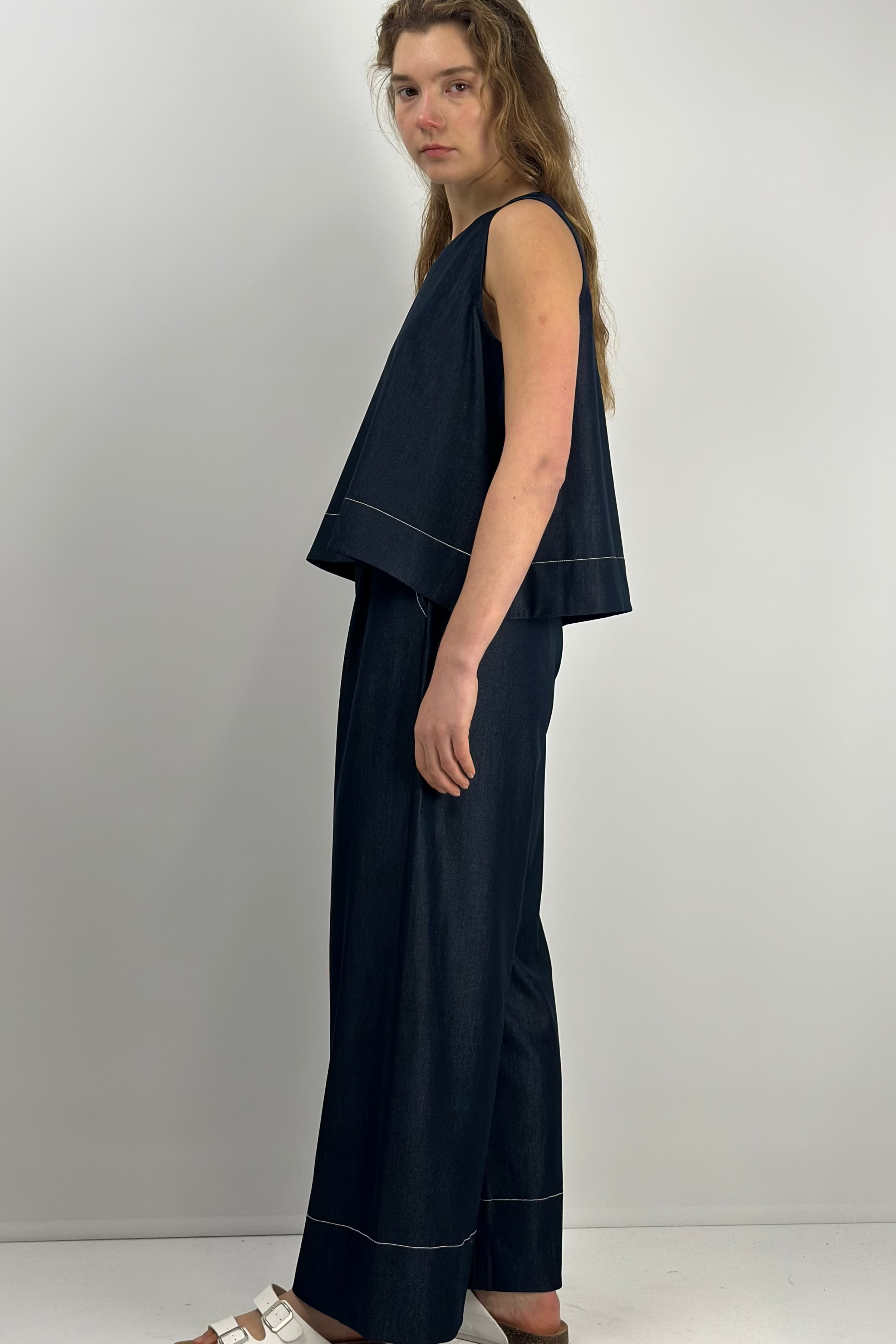 Sally Top with Cut-Out Back