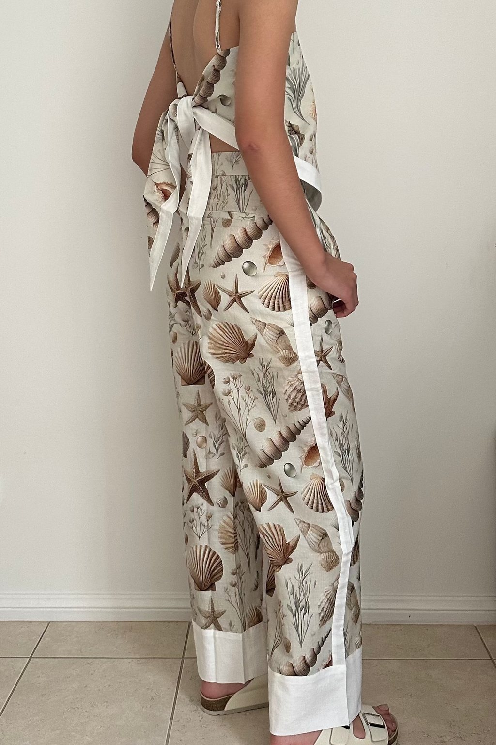 Seashell Meadow Wide Leg Pants