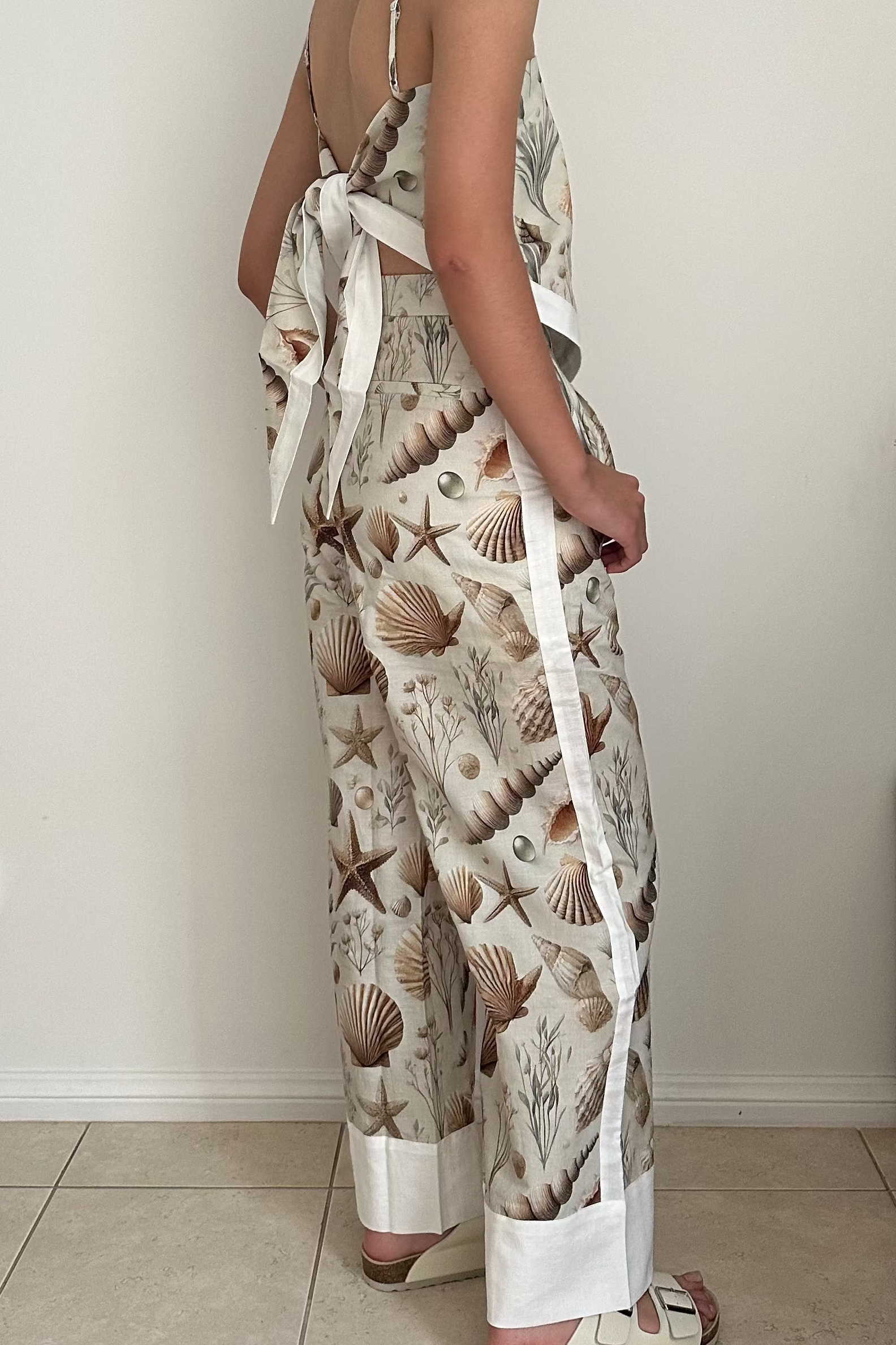 Seashell Meadow Wide Leg Pants