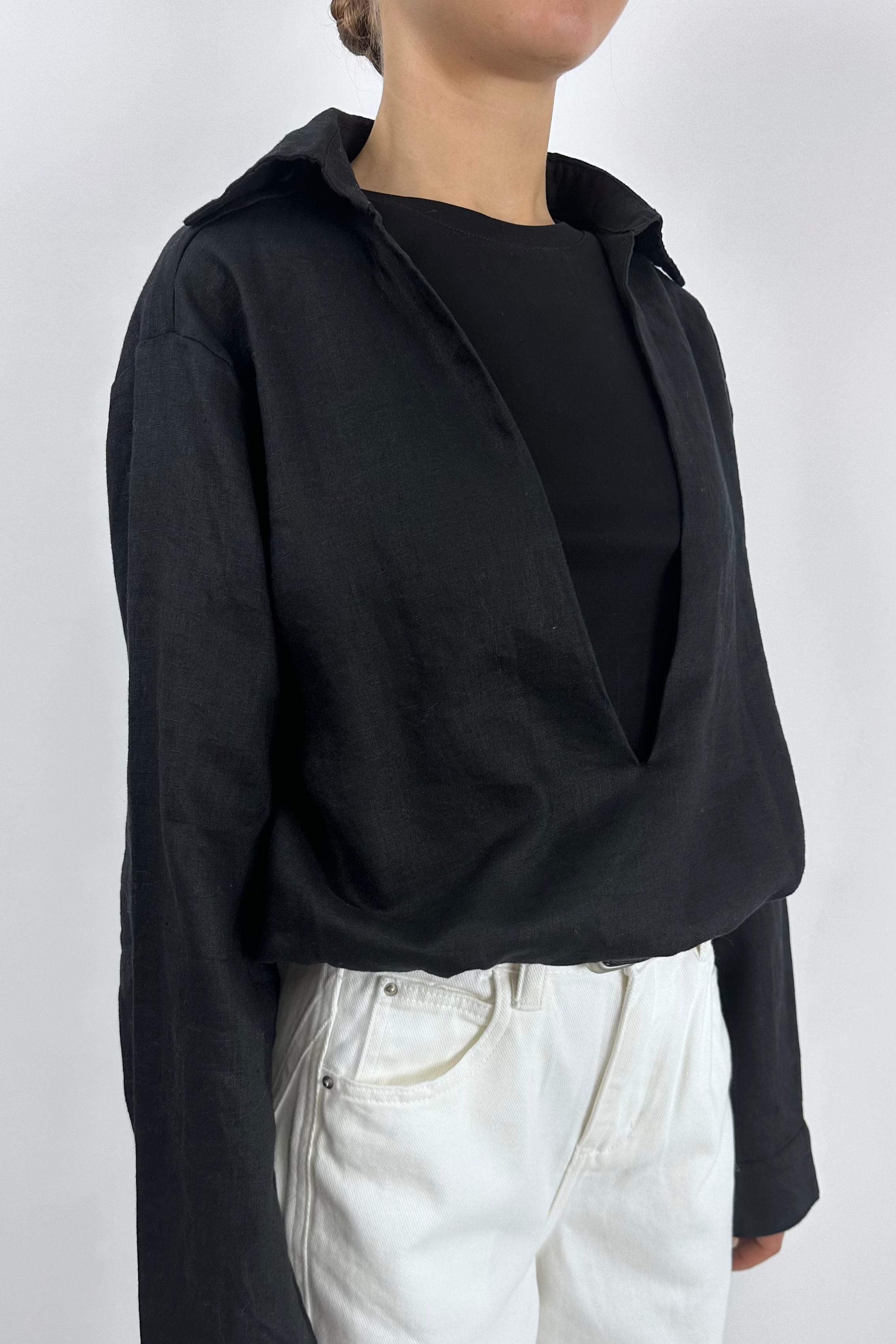 Attached-Layer Shirt