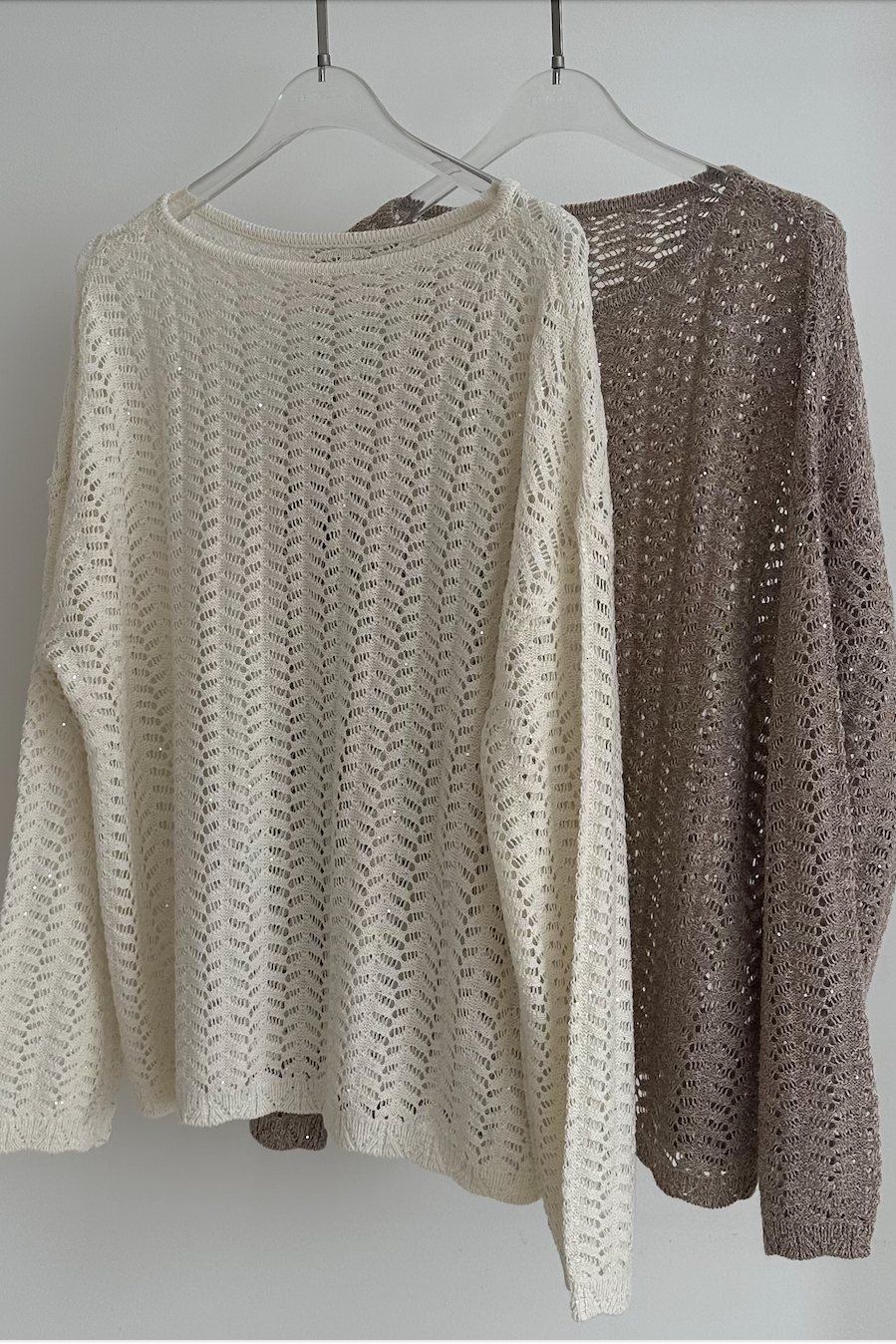 Elara Sparkle Knit Top