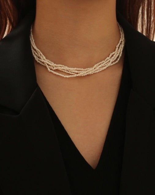 Muti-strand Pearl Necklace