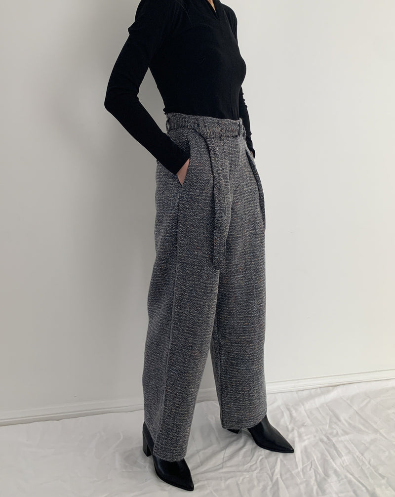 wool pants