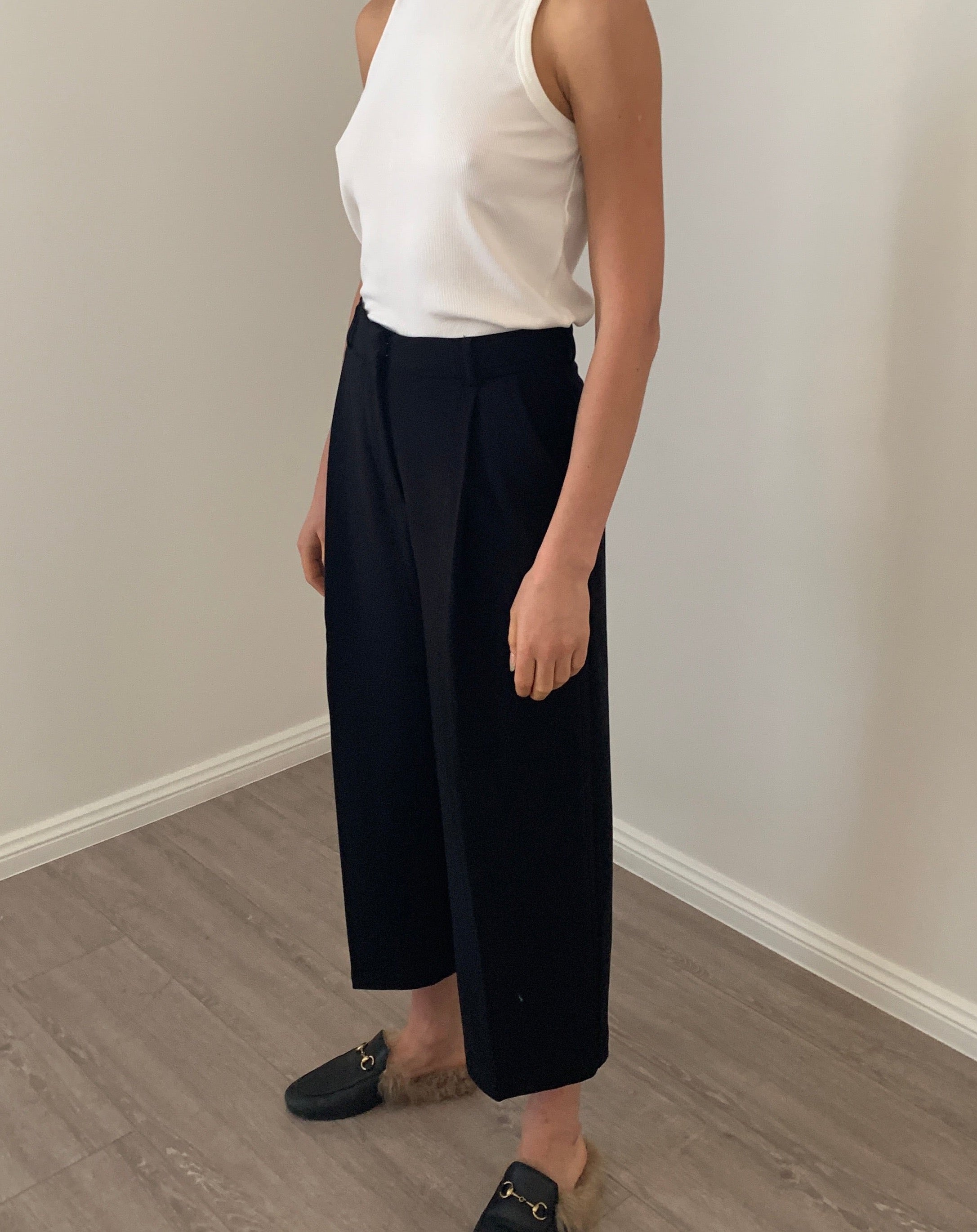 Structured Ankle Pant