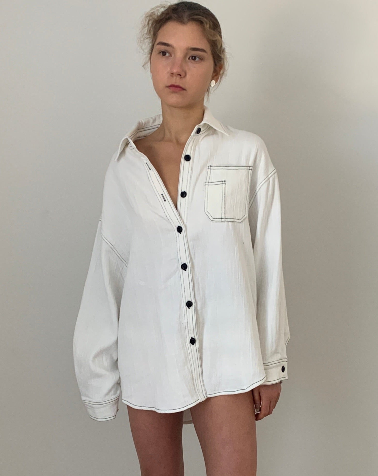 Ella Stitching Shirt