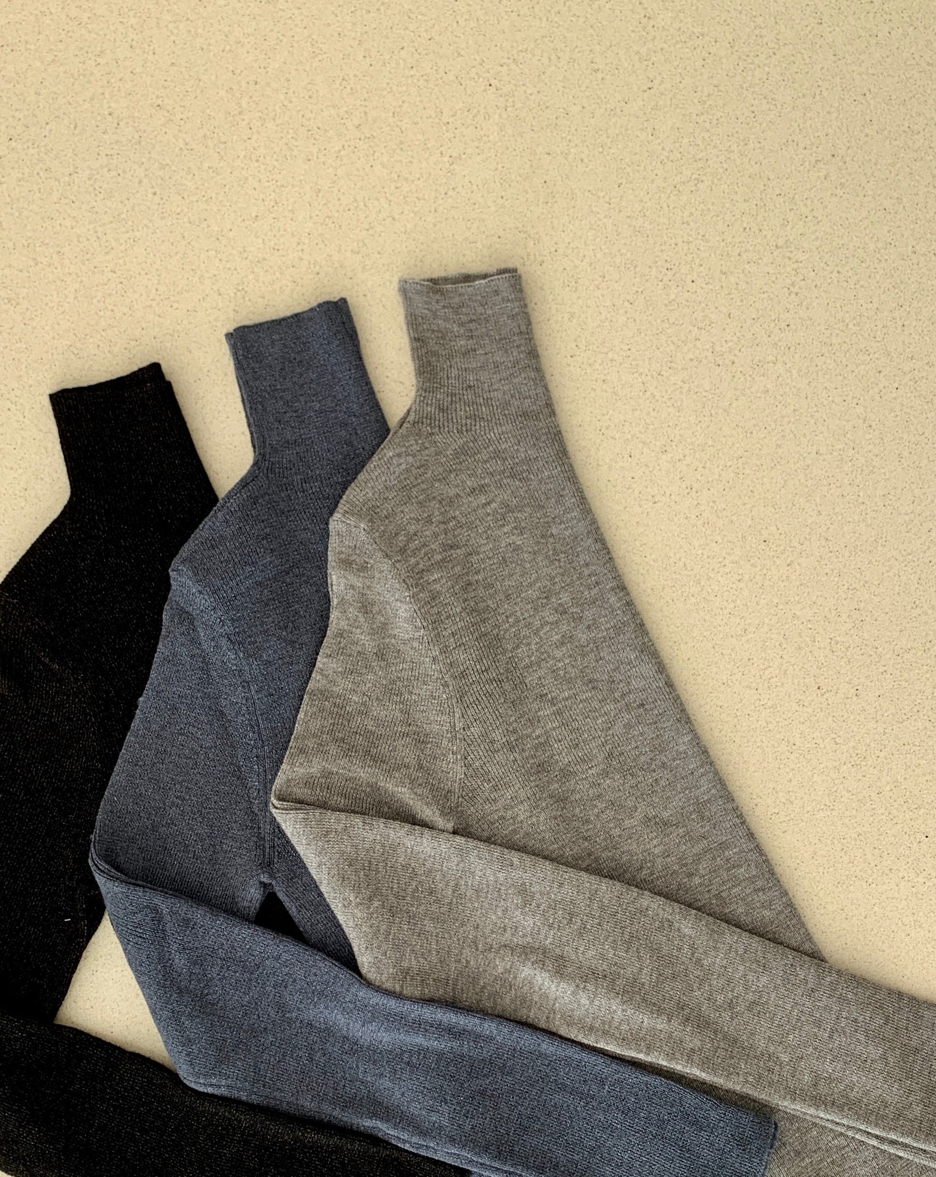 Metallic Wool Blended Knit Top