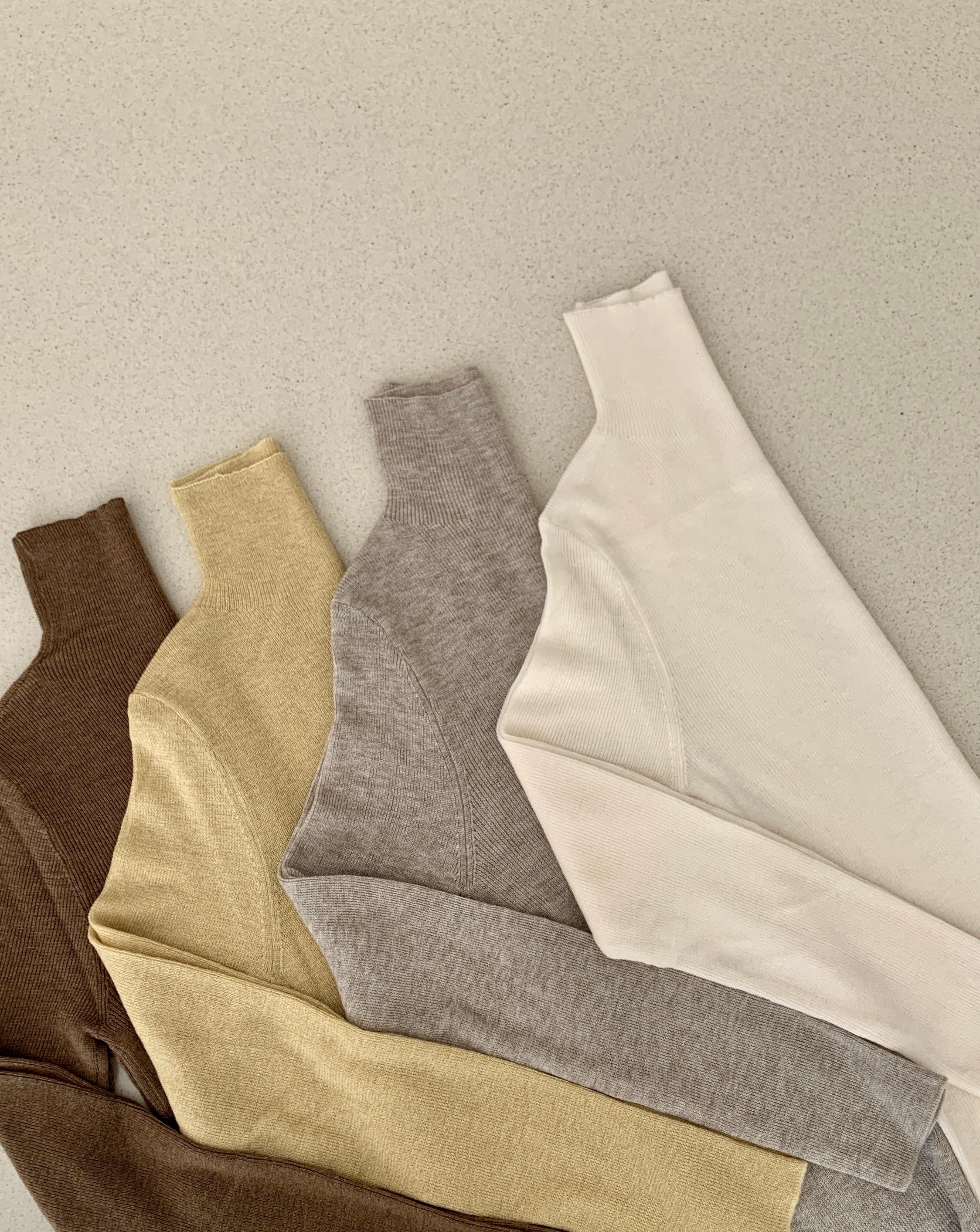 Metallic Wool Blended Knit Top