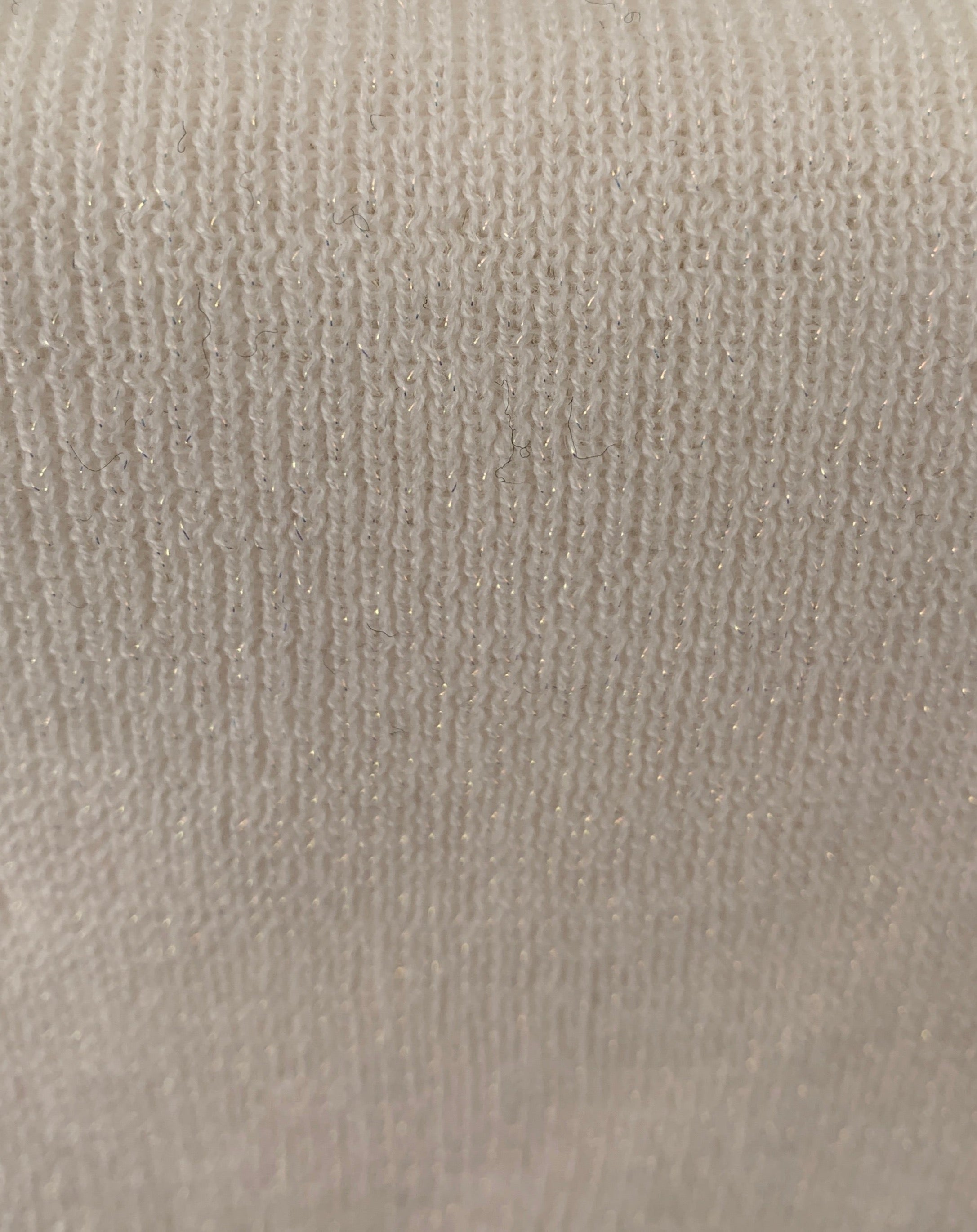 Metallic Wool Blended Knit Top