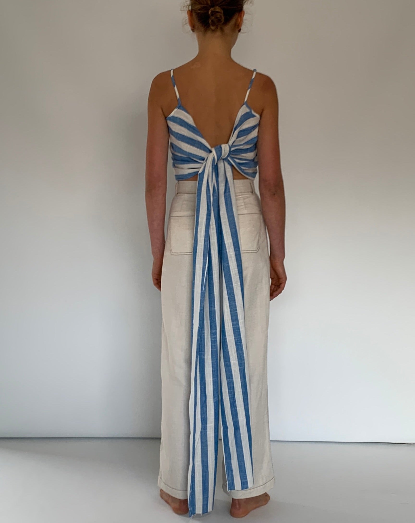 Wrap Linen Top