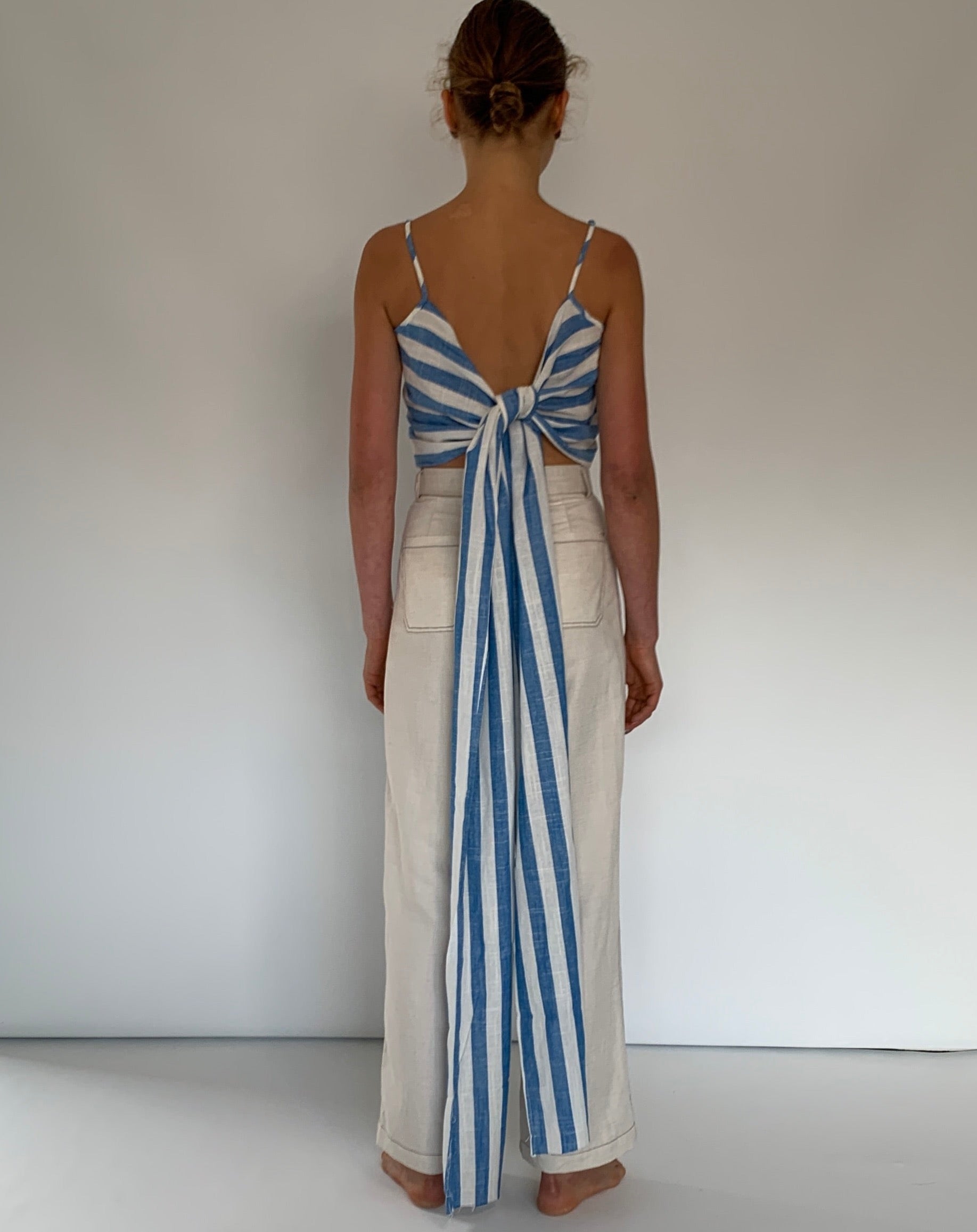 Wrap Linen Top