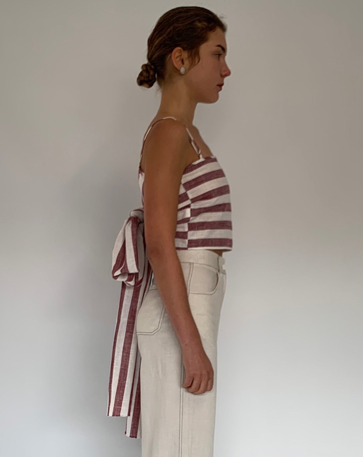 Wrap Linen Top