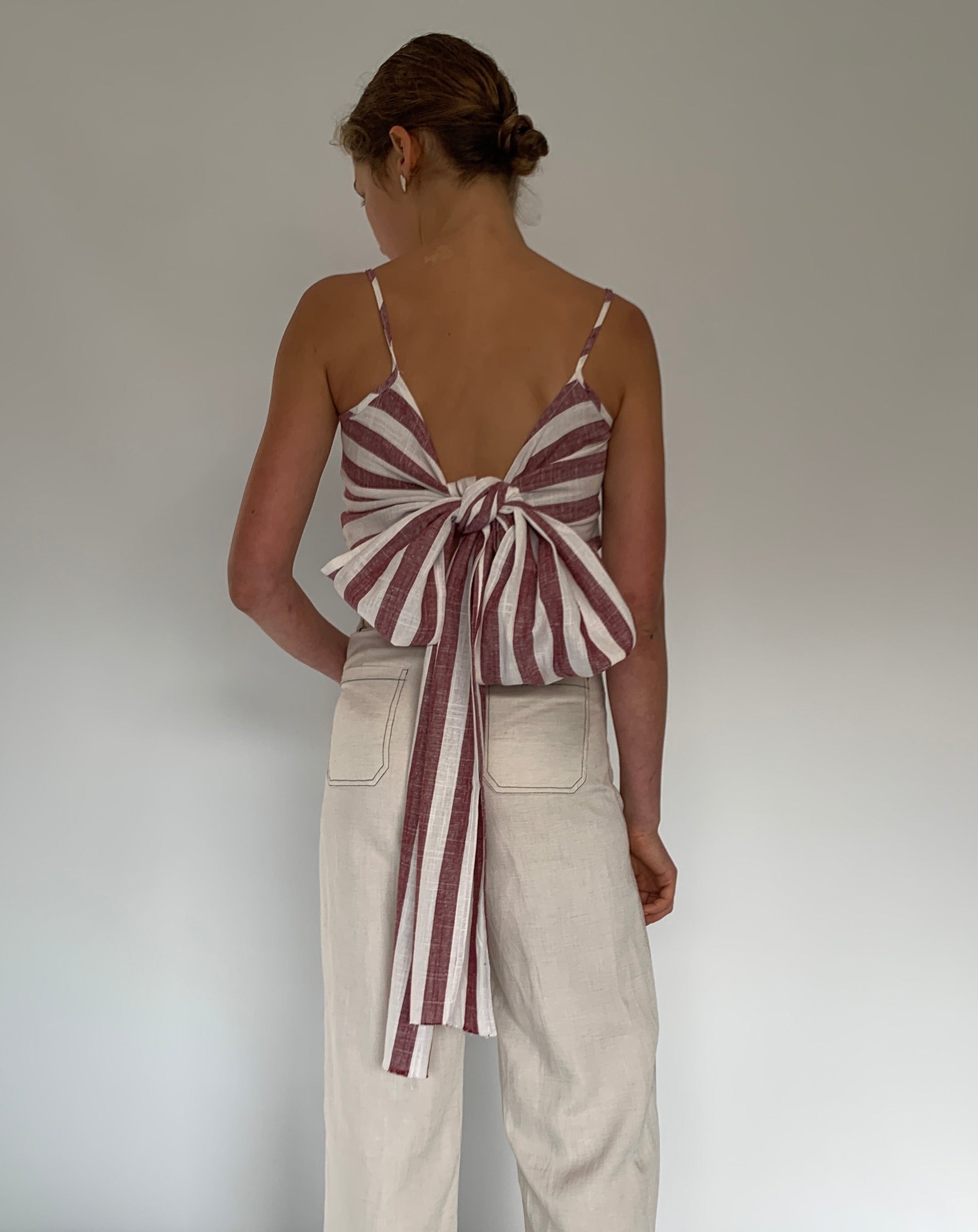 Wrap Linen Top