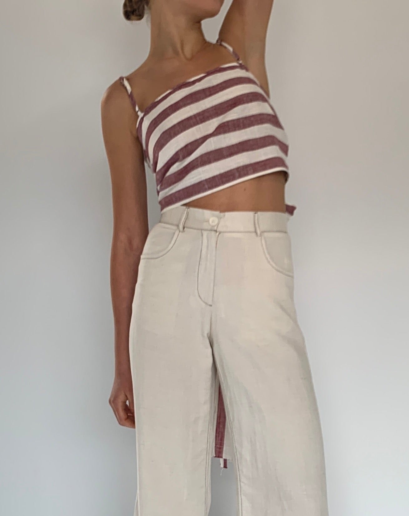 Wrap Linen Top