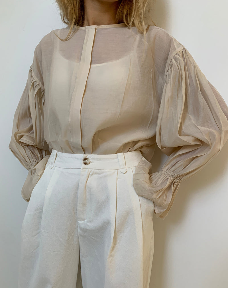 Sandy Puff Sleeve Blouse